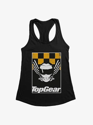 Top Gear Stig Checkerboard Girls Tank