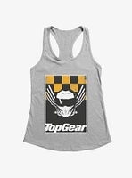 Top Gear Stig Checkerboard Girls Tank