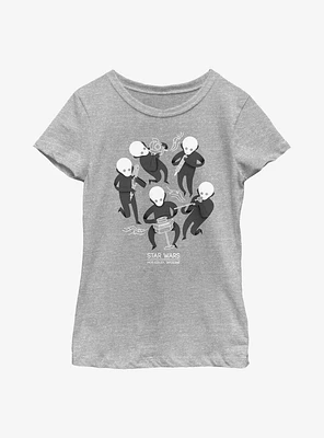 Star Wars Cantina Band Youth Girls T-Shirt