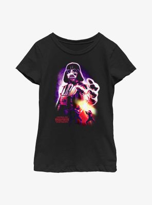 Star Wars Neon Vader Youth Girls T-Shirt