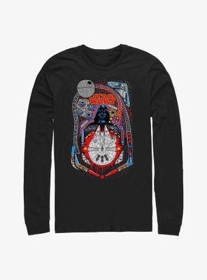 Star Wars Pinball Vader Long Sleeve T-Shirt