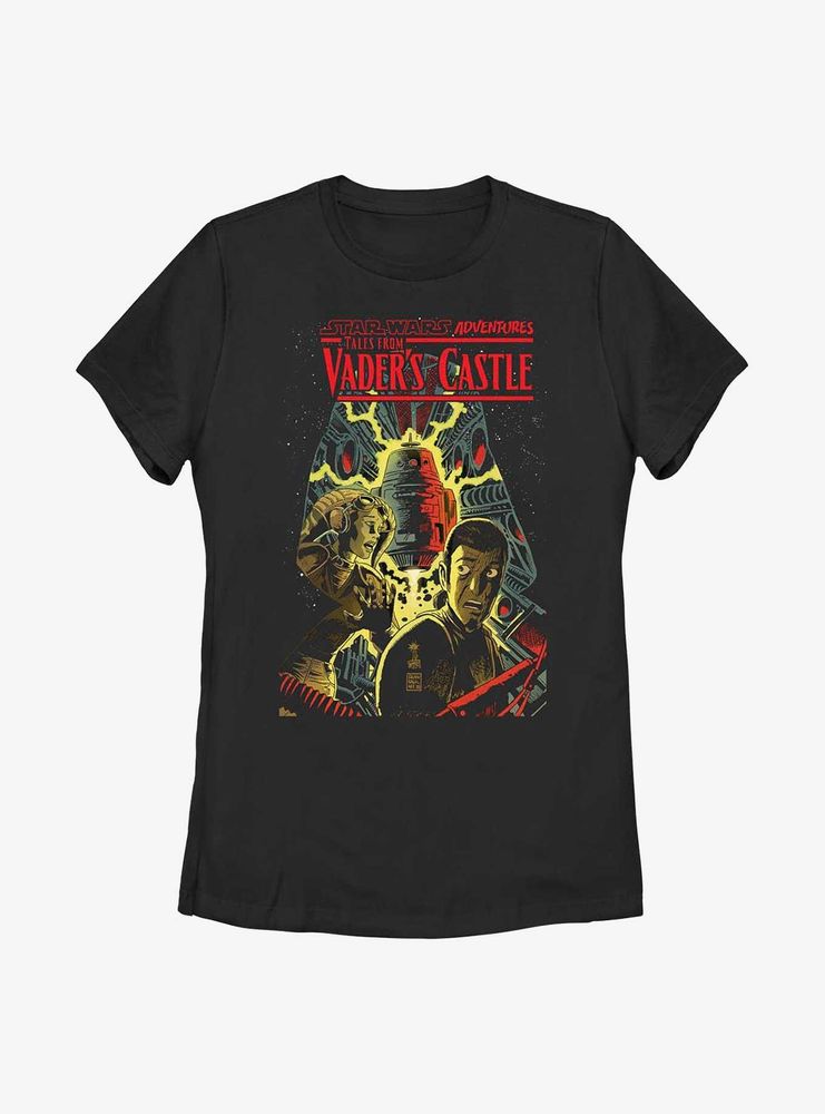 Star Wars Spaceship Tales From Vader's Castle Womens T-Shirt