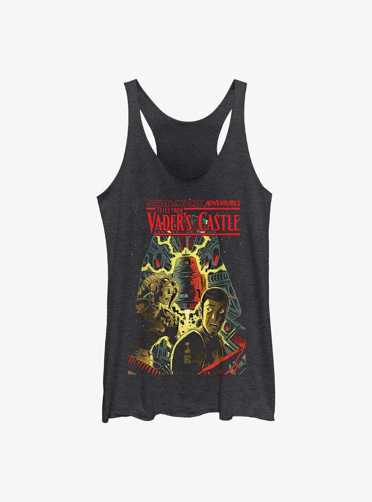 Star Wars Spaceship Tales From Vader's Castle Womens Tank Top