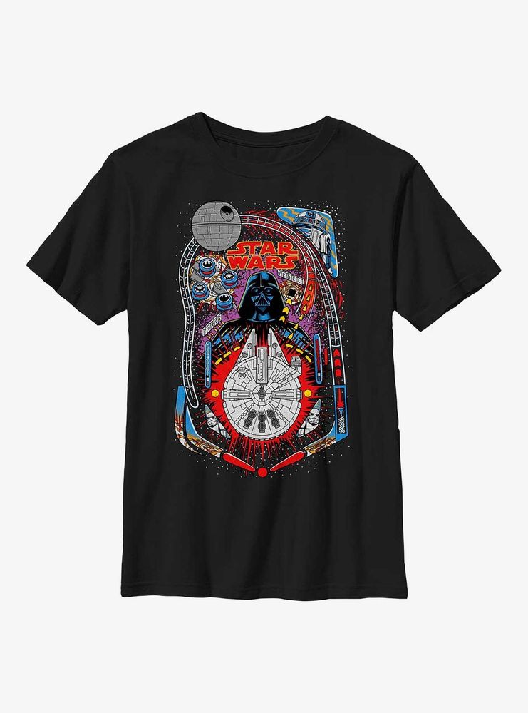 Star Wars Pinball Vader Youth T-Shirt