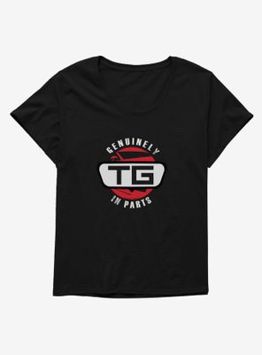 Top Gear Genuinely Parts Womens T-Shirt Plus