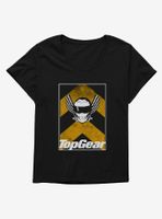 Top Gear Stig Arrows Womens T-Shirt Plus