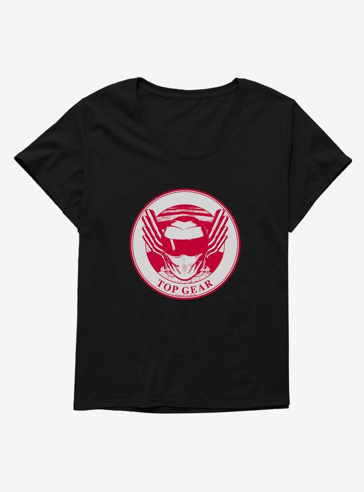 Top Gear Stig Stamp Womens T-Shirt Plus