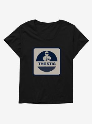 Top Gear The Stig Stance Womens T-Shirt Plus