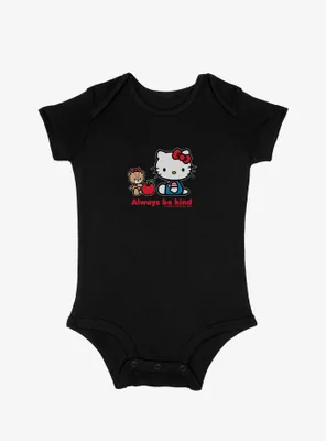 Hello Kitty Always Be Kind Apple Infant Bodysuit