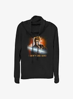 Star Wars Anakin I Don't Like Sand Cowl Neck Long-Sleeve Top