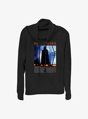 Star Wars Vader's Story Cowl Neck Long-Sleeve Top