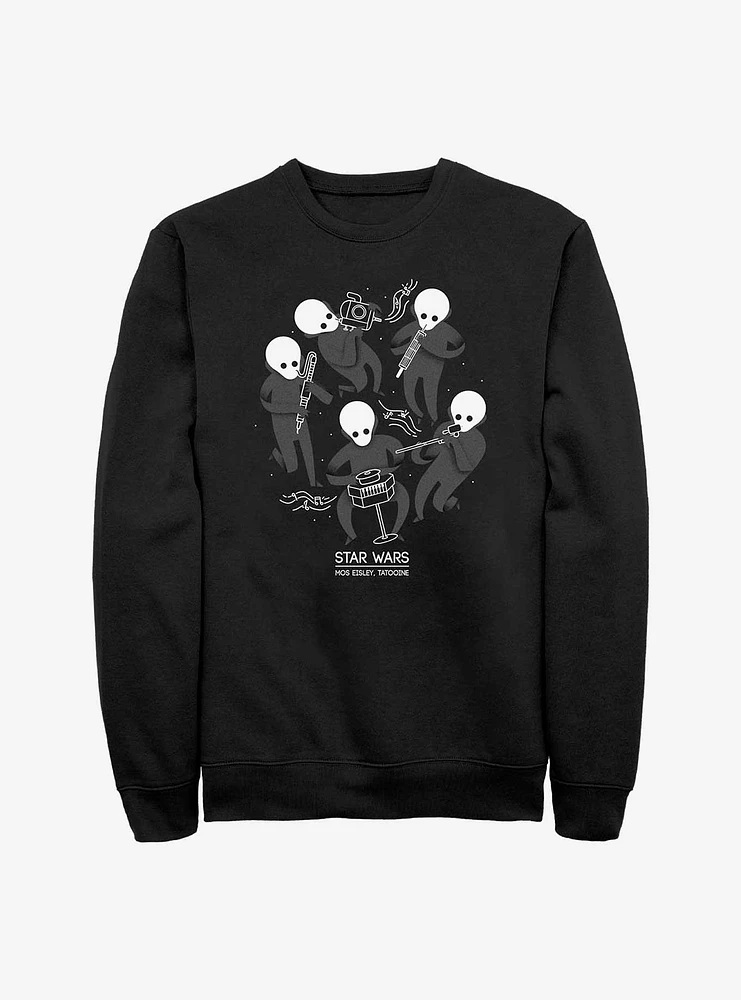 Star Wars Cantina Band Sweatshirt