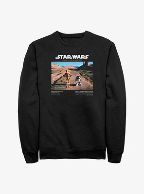 Star Wars Tatooine Travelers C-3PO and R2-D2 Sweatshirt