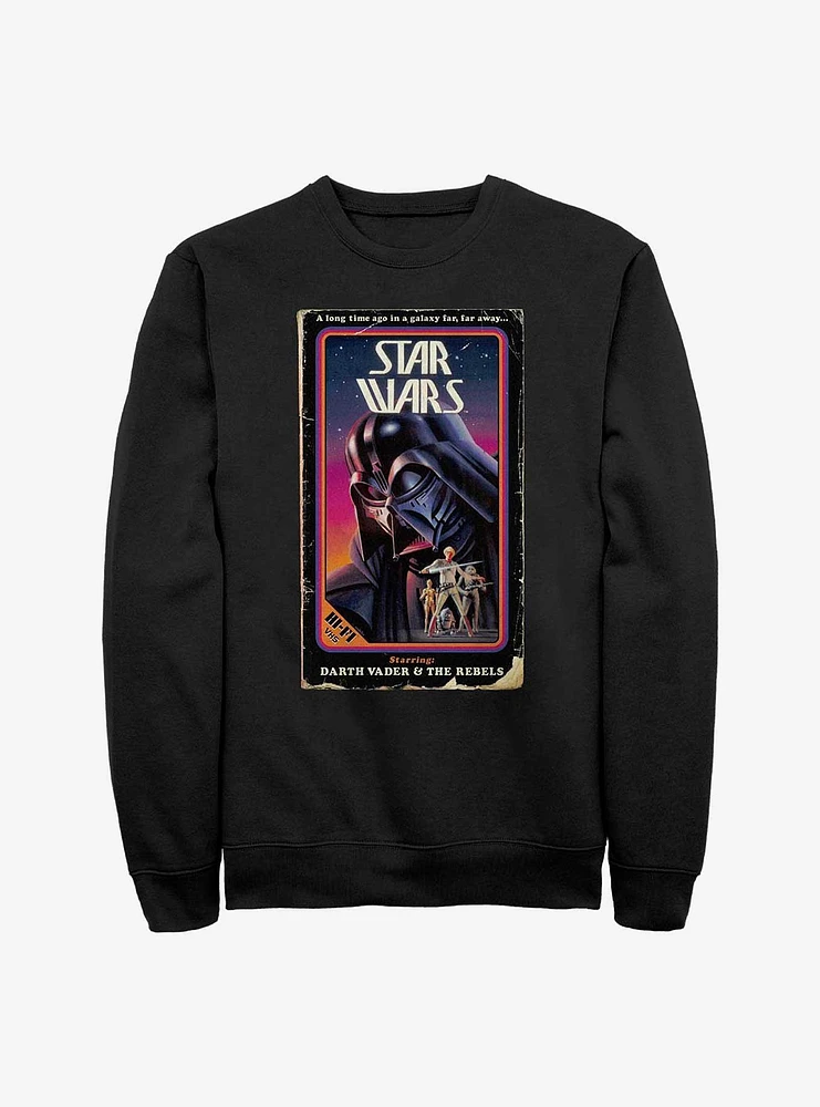 Star Wars VHS Stars Sweatshirt