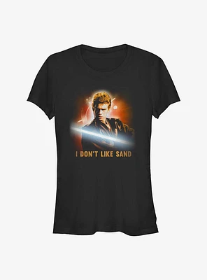 Star Wars Anakin I Don't Like Sand Girls T-Shirt