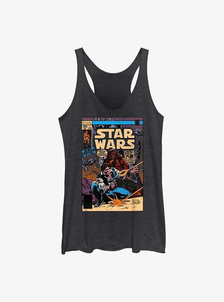 Star Wars Han Solo Comic Girls Tank