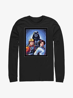 Star Wars Skywalker Family Portrait Long-Sleeve T-Shirt