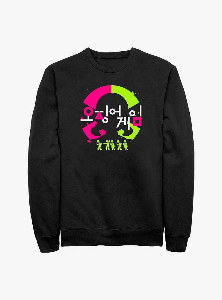 Squid Game Korean Logo Sweatshirt