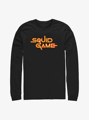 Squid Game Logo Long-Sleeve T-Shirt