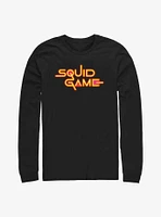 Squid Game Logo Long-Sleeve T-Shirt