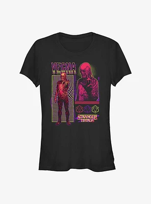 Stranger Things Vecna Infographic Girls T-Shirt