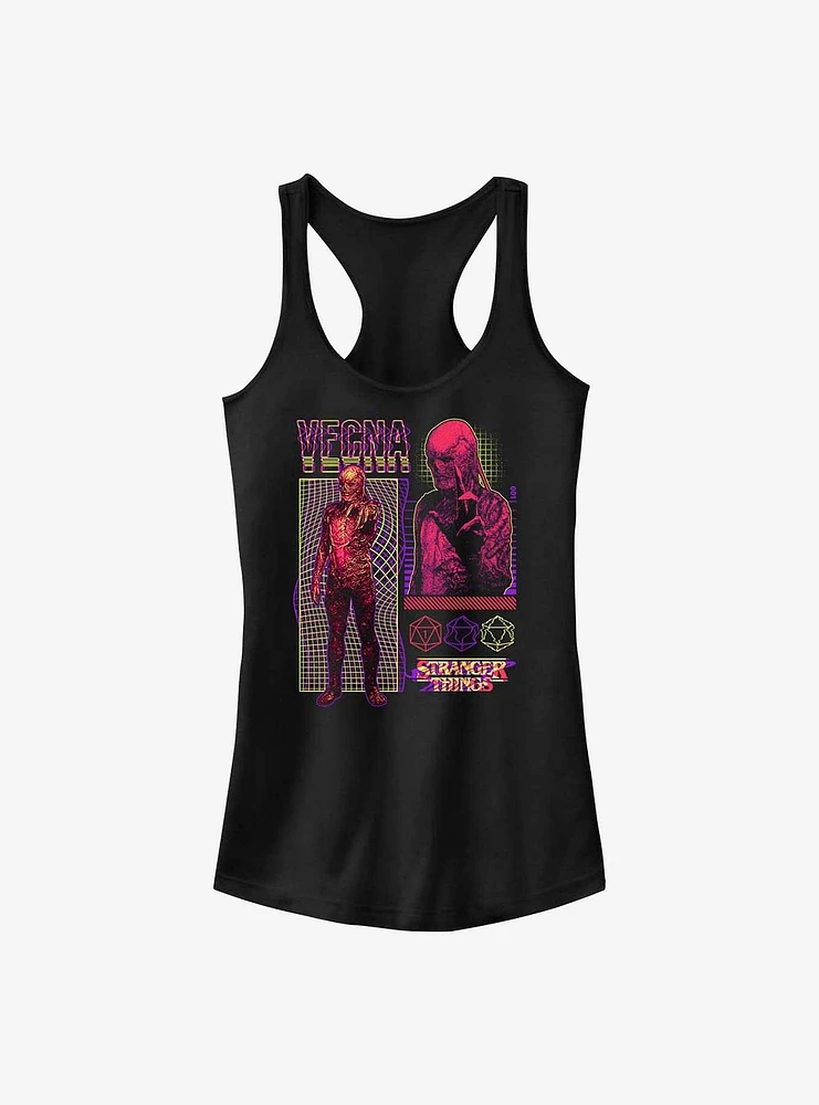 Stranger Things Vecna Infographic Girls Tank