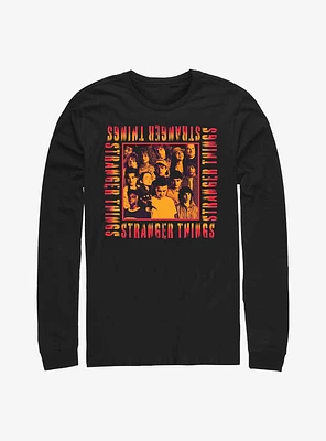 Stranger Things Hawkins Heroes Long-Sleeve T-Shirt