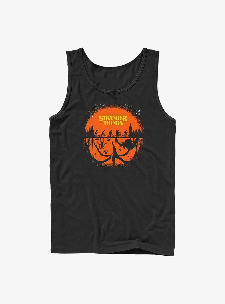 Stranger Things Night Time Ride Tank Top