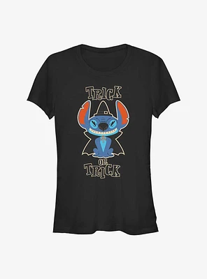 Disney Lilo & Stitch Trick or Treat Wizard Girls T-Shirt