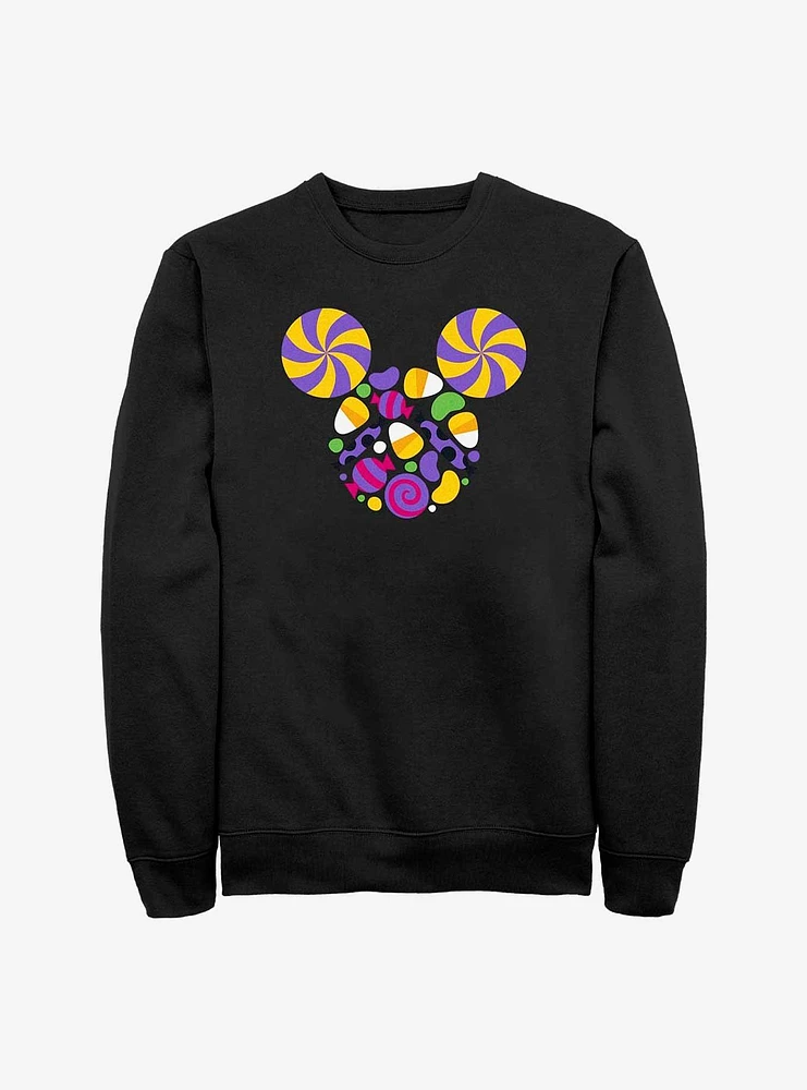Disney Mickey Mouse Candy Head Sweatshirt