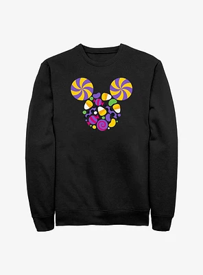Disney Mickey Mouse Candy Head Sweatshirt