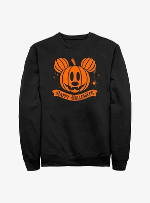 Disney Mickey Mouse Pumpkin Head Sweatshirt