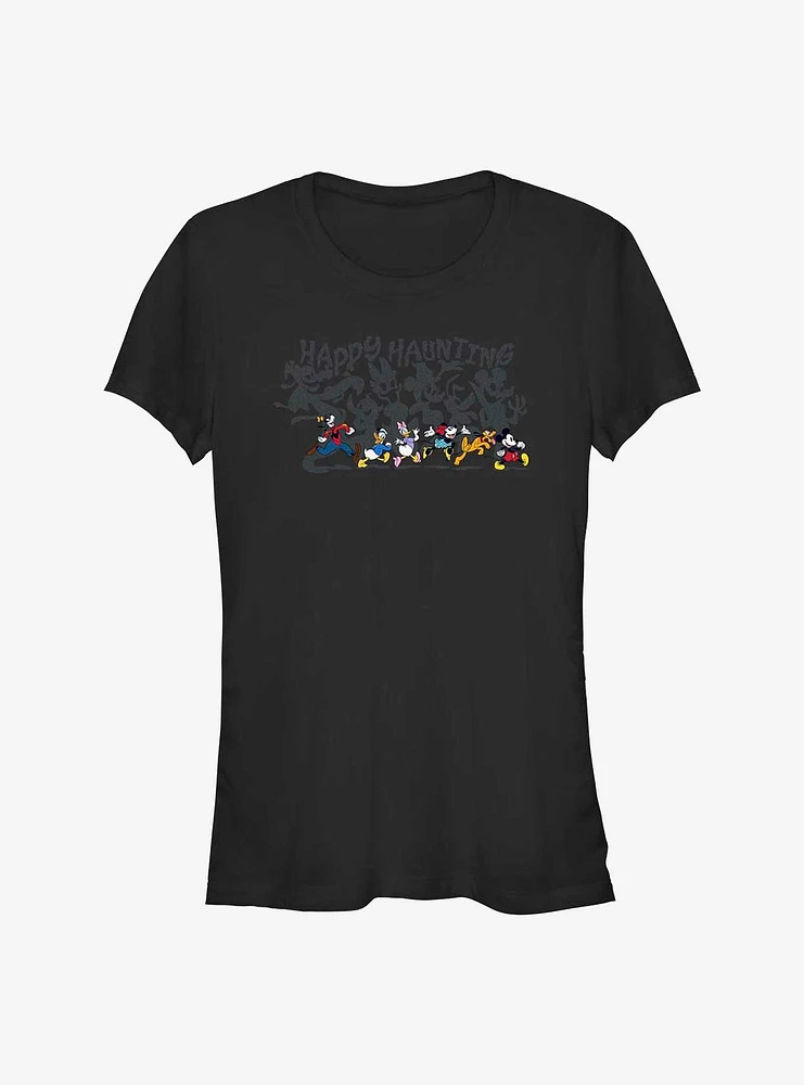 Disney Mickey Mouse Happy Haunting Girls T-Shirt