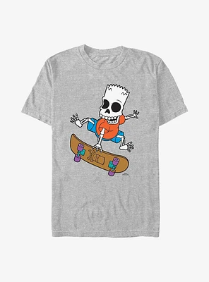 The Simpsons Bartskeleton Skates T-Shirt