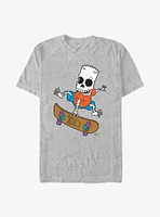 The Simpsons Bartskeleton Skates T-Shirt