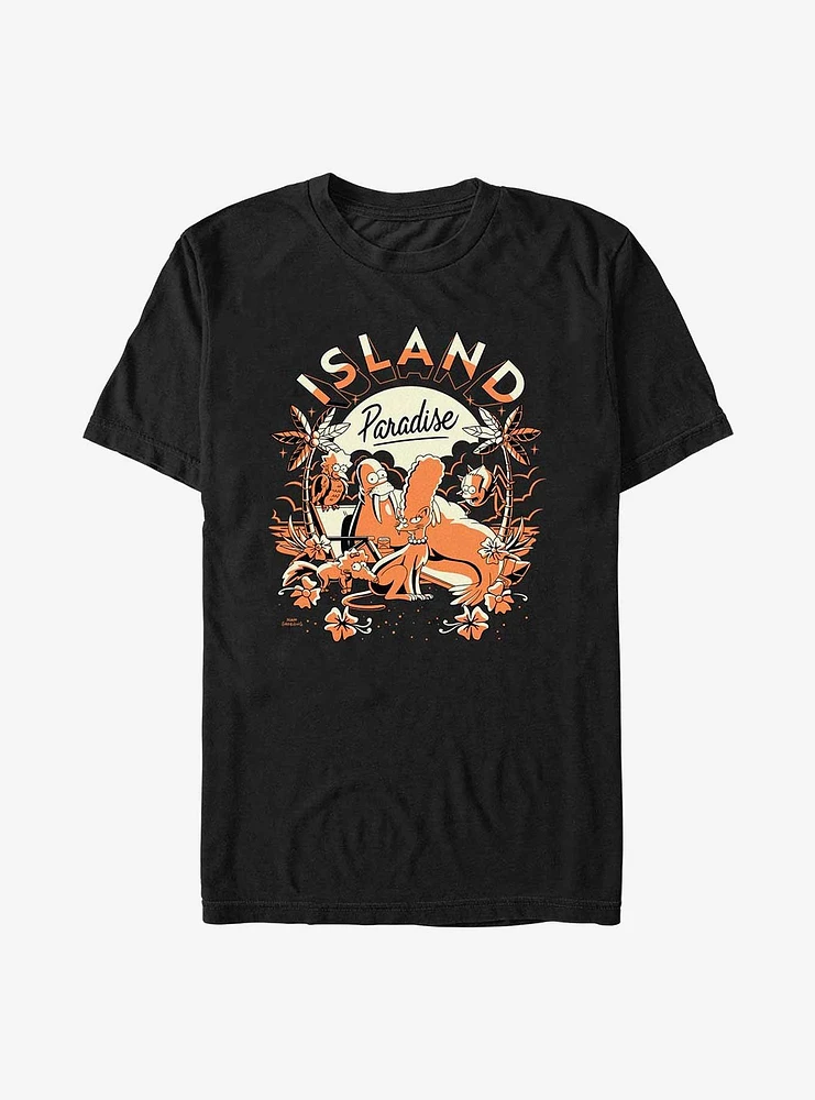 The Simpsons Island Paradise T-Shirt