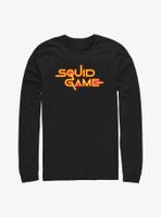 Squid Game Bright Logo Long Sleeve T-Shirt