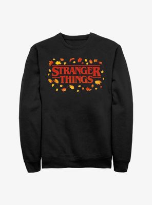 Stranger Things Fall Season Logo Sweatshirt