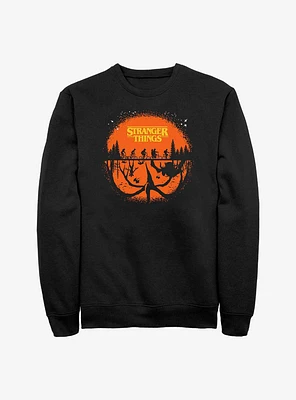 Stranger Things Upside Down Haunt Sweatshirt