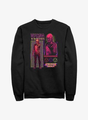 Stranger Things Vecna Streetwear Infographic Sweatshirt