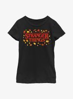 Stranger Things Fall Season Logo Youth Girls T-Shirt