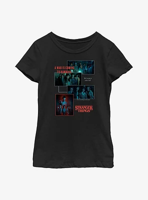 Stranger Things Streetwear Collage Youth Girls T-Shirt