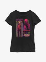 Stranger Things Vecna Streetwear Infographic Youth Girls T-Shirt