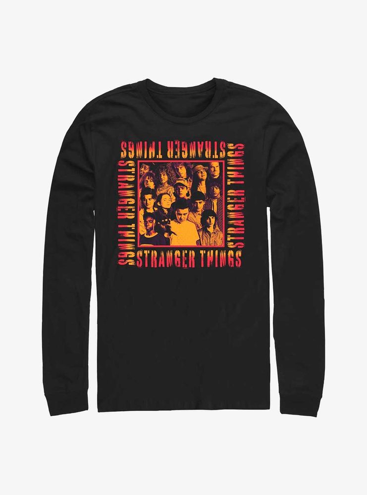 Stranger Things Eery Group Long Sleeve T-Shirt