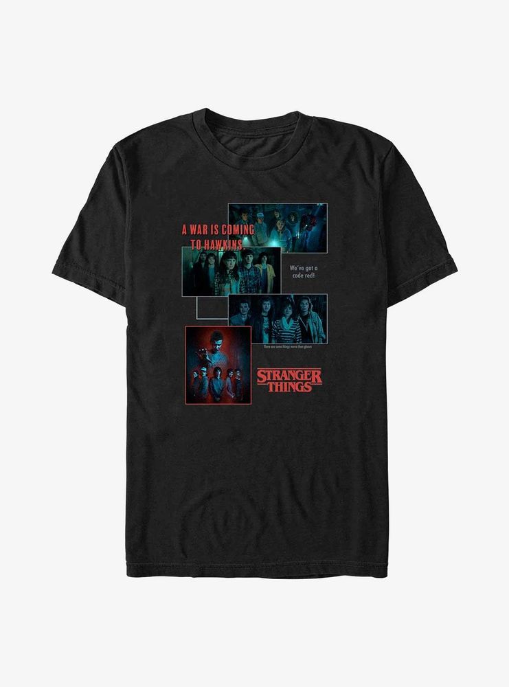 Stranger Things Streetwear Collage T-Shirt