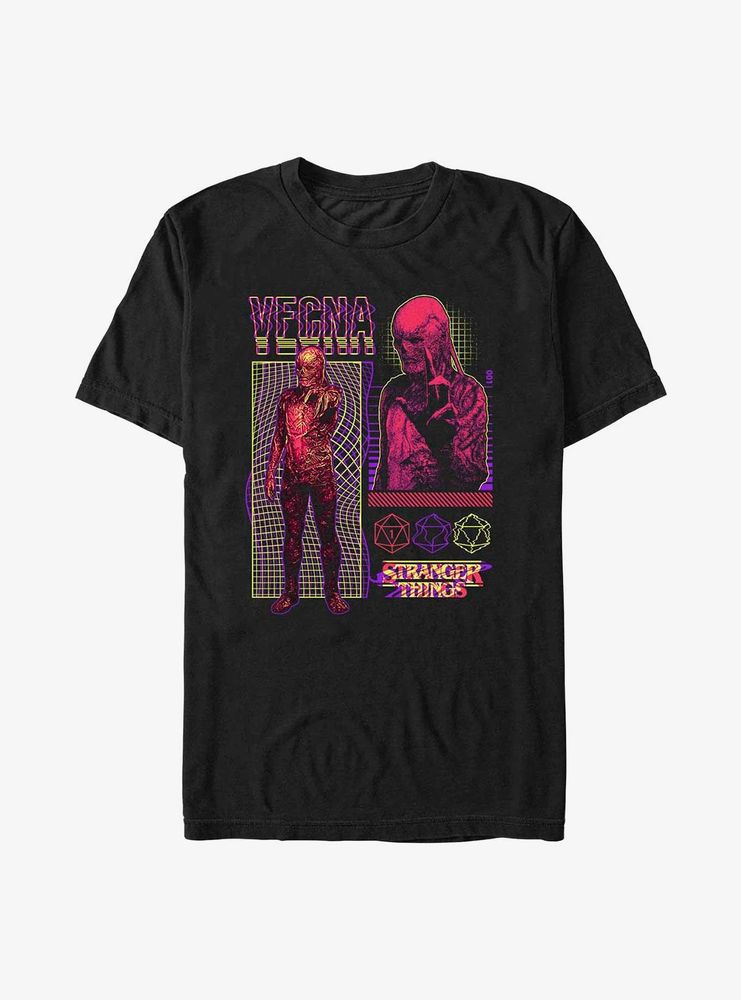 Stranger Things Vecna Streetwear Infographic T-Shirt