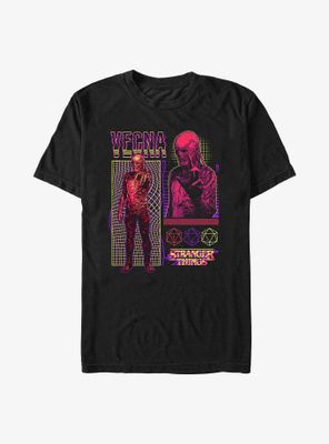 Stranger Things Vecna Streetwear Infographic T-Shirt