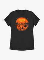 Stranger Things Upside Down Haunt Womens T-Shirt