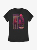 Stranger Things Vecna Streetwear Infographic Womens T-Shirt