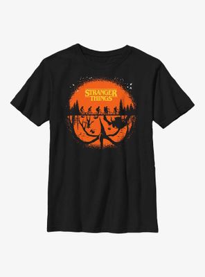 Stranger Things Upside Down Haunt Youth T-Shirt